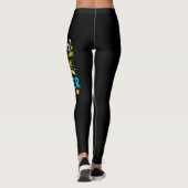 Lange 2e klas Hallo zomerdag op school. Leggings (Achterkant)