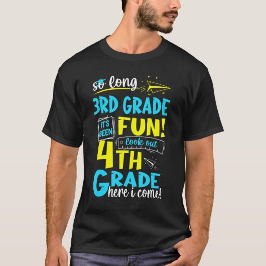 Lange 3e graad 4de graad hier kom ik Afstuderen T-shirt (Voorkant)