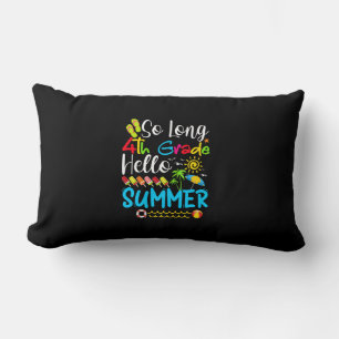 Lange 4e graad Hallo zomerdag op school. Kussen