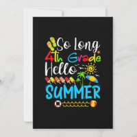 Lange 4e graad Hallo zomerdag op school.