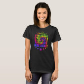 Lange 8e graad 9de graad hier kom ik Afstuderen T-shirt (Voorkant volledig)