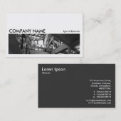 Lange Afbeelding 0215 - Modern binnenland Visitekaartje (Voorkant / Achterkant)