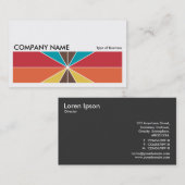 Lange Afbeelding 0265 - Kleursegmenten 05 Visitekaartje (Voorkant / Achterkant)