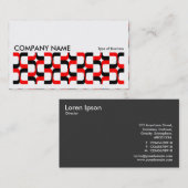 Lange Afbeelding - Geometrisch 020614d Visitekaartje (Voorkant / Achterkant)