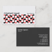 Lange Afbeelding - Geometrisch 020614i Visitekaartje (Voorkant / Achterkant)