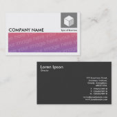 Lange Afbeelding - Logo en beeldscherm - Midden gr Visitekaartje (Voorkant / Achterkant)