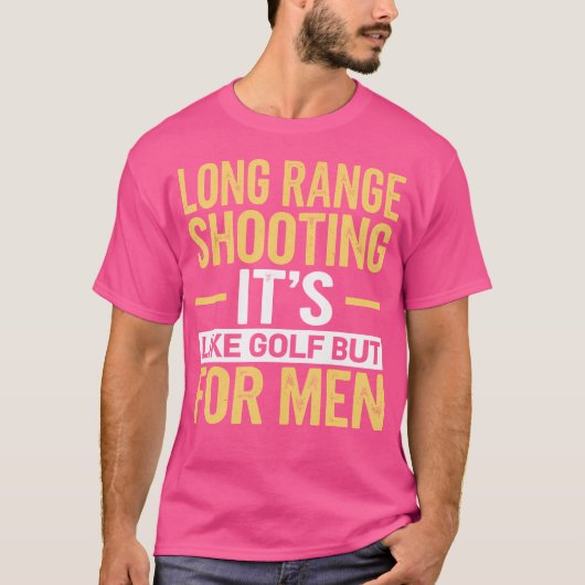 Lange afstand als Golf, maar voor mannen T-shirt (Voorkant)