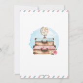  Lange Afstand Baby shower door Mail Briefkaart (Achterkant)