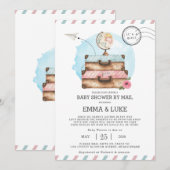  Lange Afstand Baby shower door Mail Briefkaart (Voorkant / Achterkant)