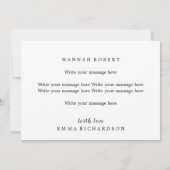 Lange afstand Beste Vrienden Vriendschap Trendy Ka Kaart (Achterkant)