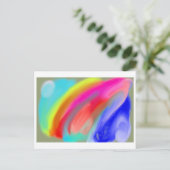 Lange afstand briefkaart (Staand voorkant)