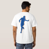 Lange afstand is 90% mentaal en de t-shirt (Achterkant volledig)