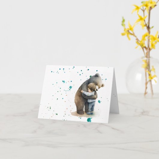 Lange afstand kaart (Gele Bloem)