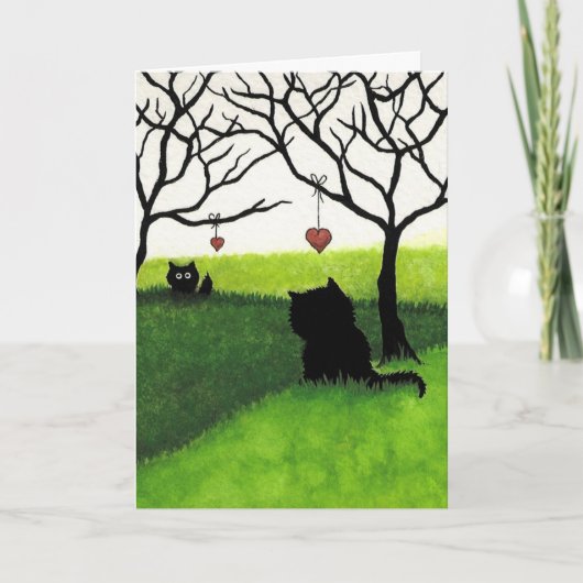 Lange afstand liefde - Ik mis je Kaart (Voorkant)