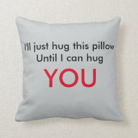 Lange afstand Relatie Pillow