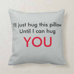 Lange afstand Relatie Pillow Kussen