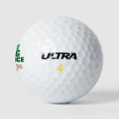 lange afstand Typografie Plezier Golfballen (Logo)