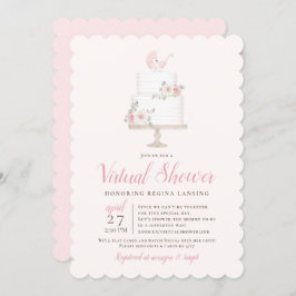 Lange afstand virtuele douche roze kinderwagen taa kaart