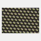 Lange afstand vrouwen — marathonloper inpakpapier vel (Voorkant 3)