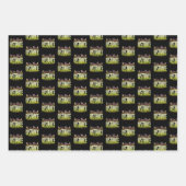 Lange afstand vrouwen — marathonloper inpakpapier vel (Voorkant 2)