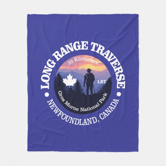 Lange-afstandstransport (rd2) fleece deken (Voorkant)