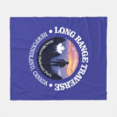Lange-afstandstransport (rd2) fleece deken (Voorkant (Horizontaal))