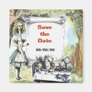 Lange Alice 1 Save-the-Date Magneet