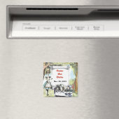 Lange Alice 1 Save-the-Date Magneet (Insitu (Vaatwasser))