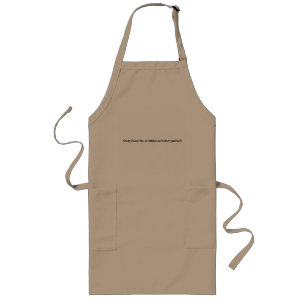 Lange Ambitieschort Lang Schort