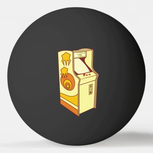 Lange arcade spelcomputer Ping-Pong bal Pingpongbal (Voorkant)