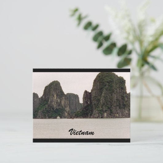 lange baai briefkaart (Staand voorkant)