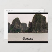 lange baai briefkaart (Voorkant / Achterkant)