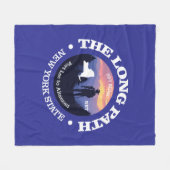 Lange baan (rd2) fleece deken (Voorkant (Horizontaal))