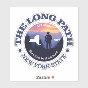 Lange baan (rd2) sticker