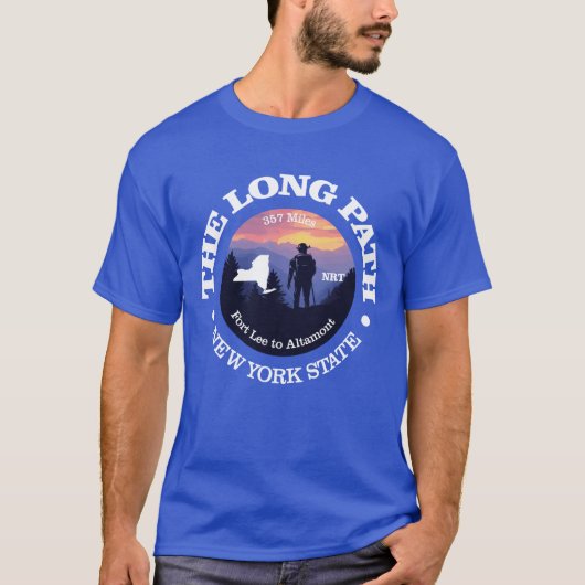 Lange baan (rd2) t-shirt (Voorkant)