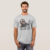 Lange baby hoes met gordelvoer t-shirt (Voorkant volledig)