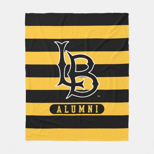 Lange band deelstaat Alumni Stripes Fleece Deken (Voorkant)