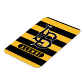 Lange band deelstaat Alumni Stripes Magneet (Linkerzijde)