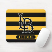 Lange band deelstaat Alumni Stripes Muismat (Met muis)