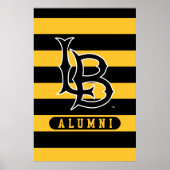 Lange band deelstaat Alumni Stripes Poster (Voorkant)