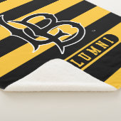 Lange band deelstaat Alumni Stripes Sherpa Deken (3/4)