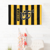 Lange band deelstaat Alumni Stripes Spandoek (Insitu)