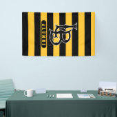 Lange band deelstaat Alumni Stripes Spandoek (Beurs)