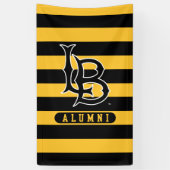 Lange band deelstaat Alumni Stripes Spandoek (Verticaal)