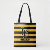 Lange band deelstaat Alumni Stripes Tote Bag (Voorkant)
