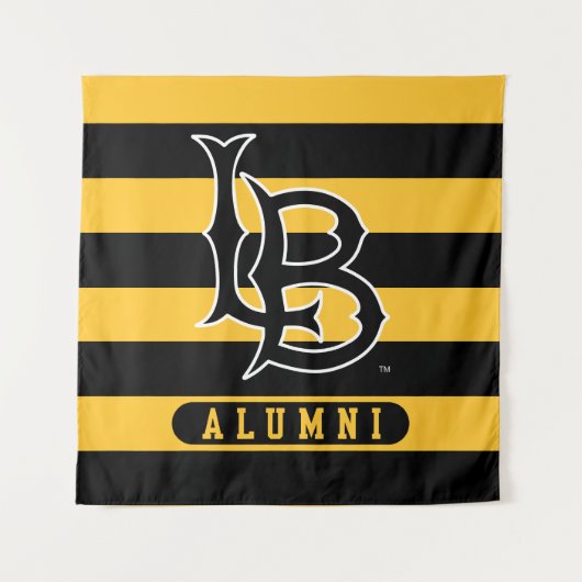 Lange band deelstaat Alumni Stripes Wandkleed (Voorkant)