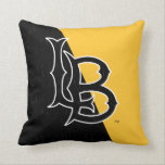 Lange band kleurenblok kussen<br><div class="desc">Bekijk deze Californische State University Long Beach design! Show van je Californische State Pride met deze nieuwe universitaire producten. Dit zijn de perfecte cadeaus voor de Long Beach student, alumni, familie, vriend of fan in je leven. Al deze Zazzle producten zijn aanpasbaar met jouw naam, klassenjaar of club. Lange strand!...</div>