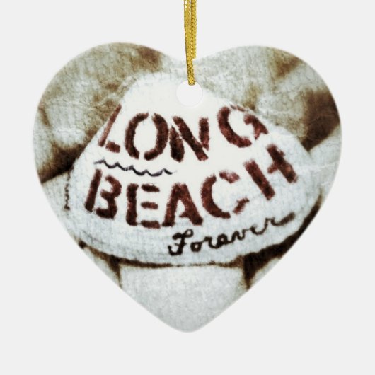 Lange band voor altijd. keramisch ornament (Voorkant)