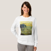 Lange basishoes T-shirt (Voorkant volledig)