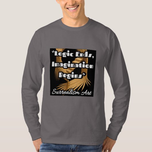 Lange basishoes T-shirt (Voorkant)